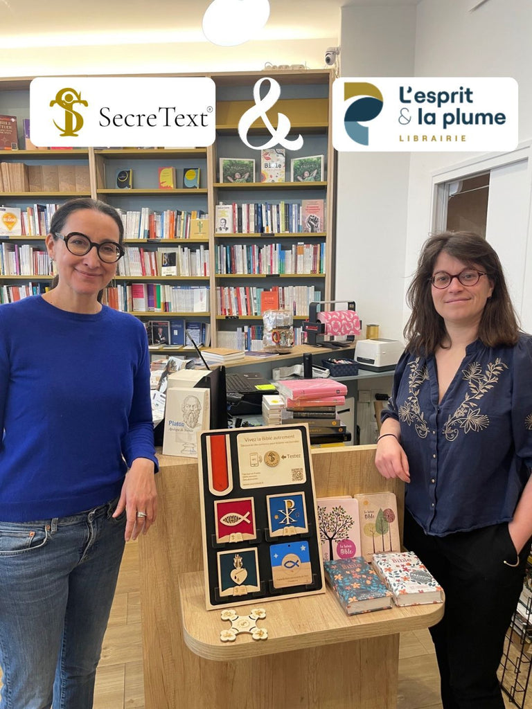 Les créations SecreText sont désormais disponibles en librairie