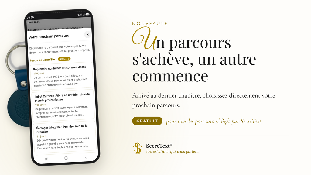 Choix d'un nouveau parcours biblique