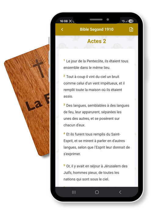 La Bible dans une carte