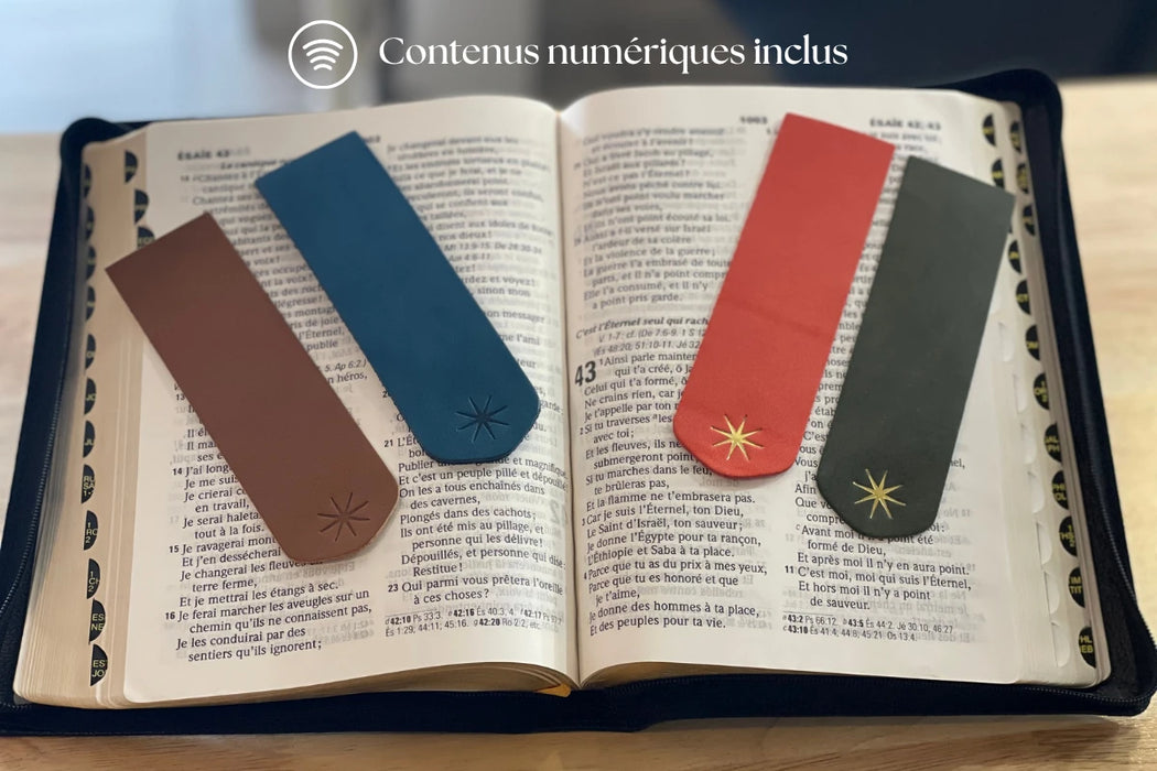 Signet déposé sur la Bible